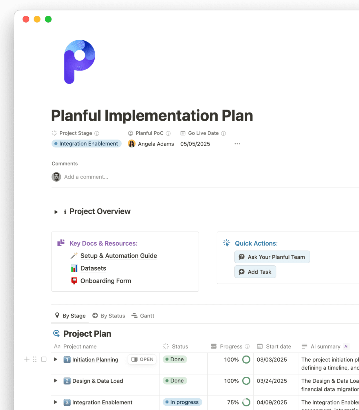 PlanfulPlanNotion