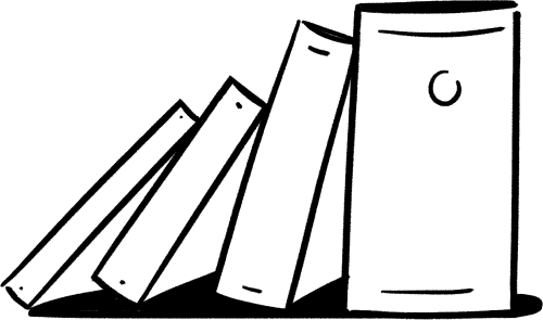 Rangée de livres