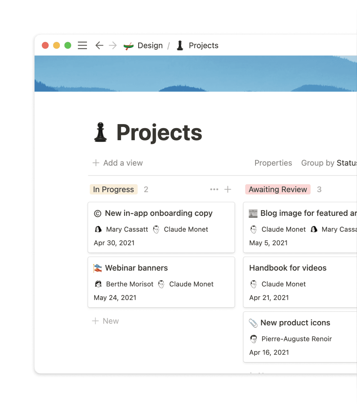 Un tablero de proyecto transparente reduce las solicitudes de informes de estado y los registros.