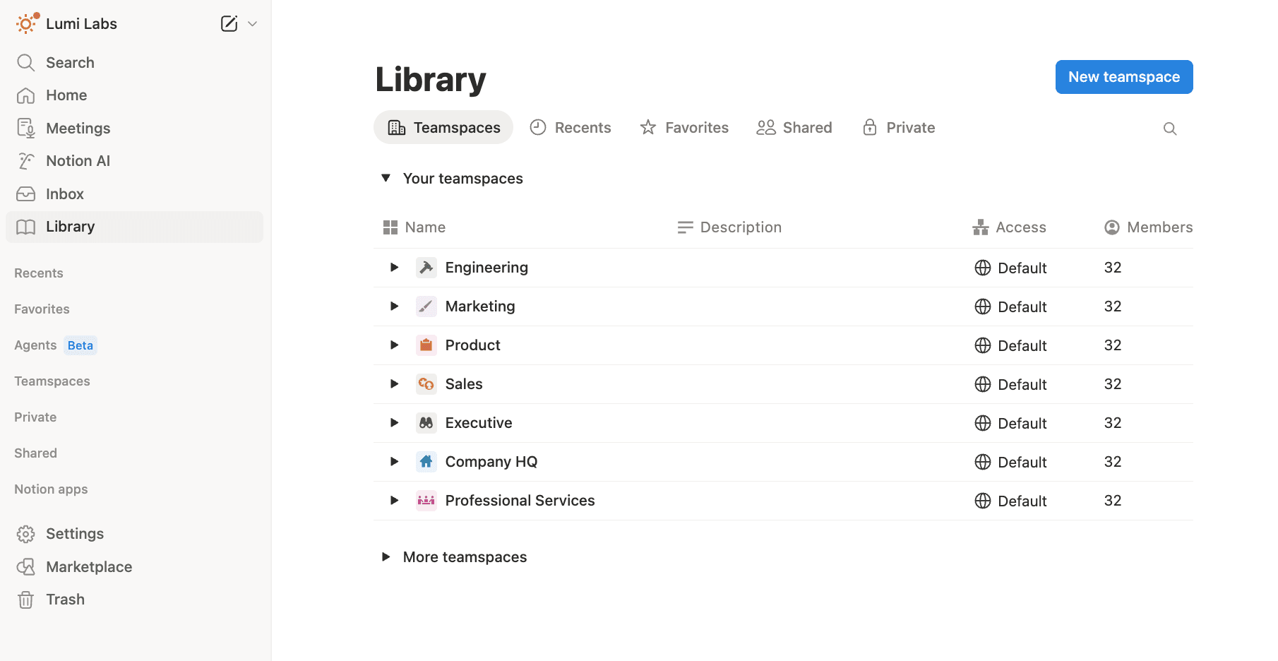 Library UI