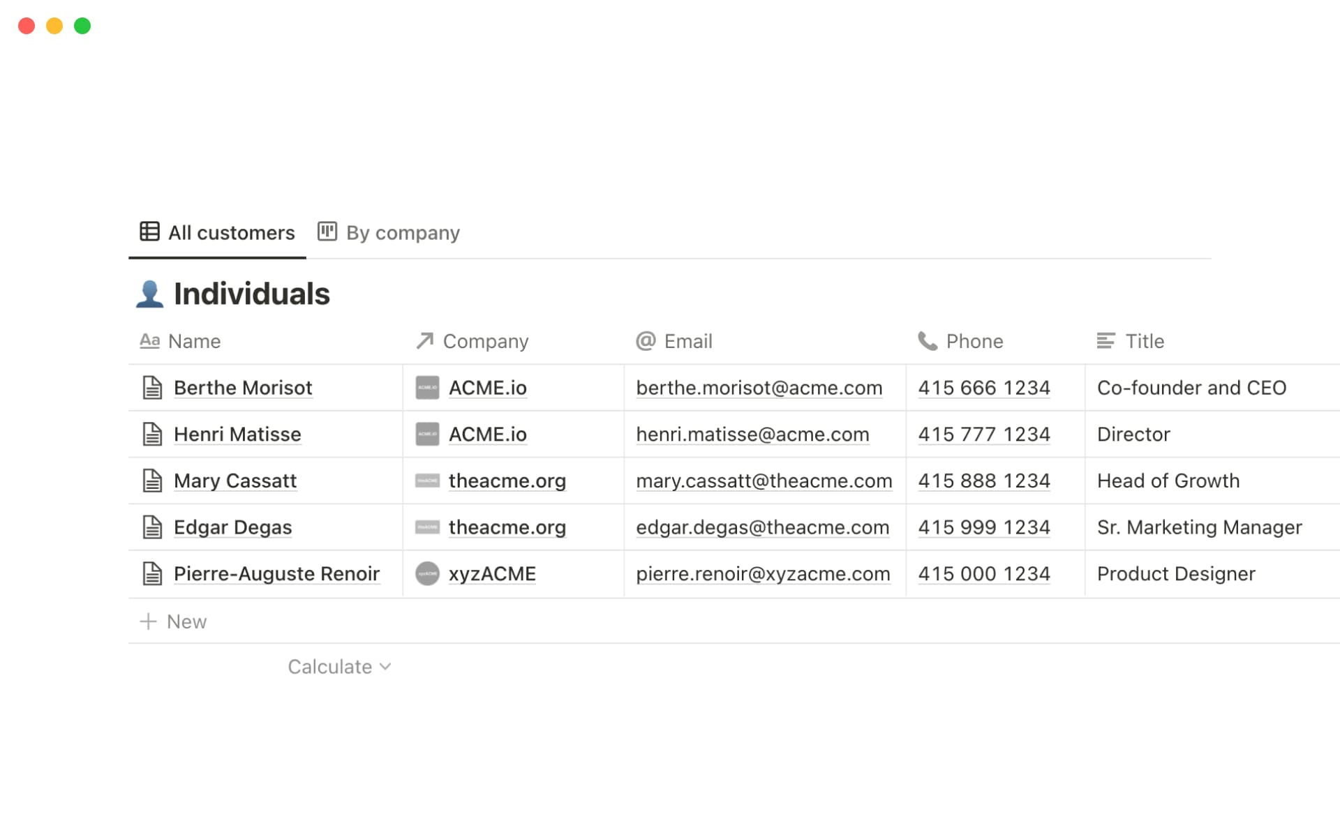 Track customer information without switching between tools