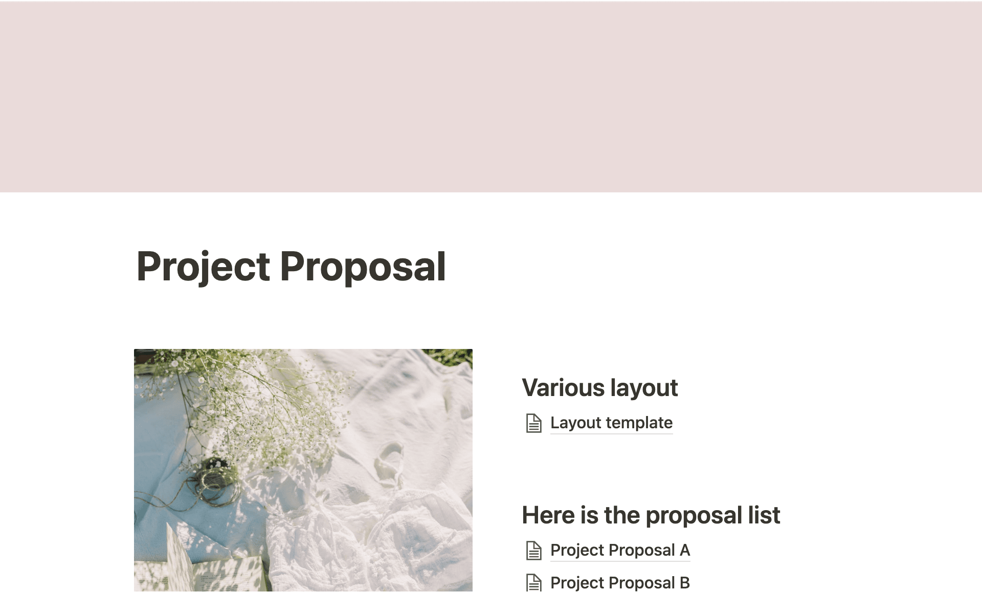 Project proposal template