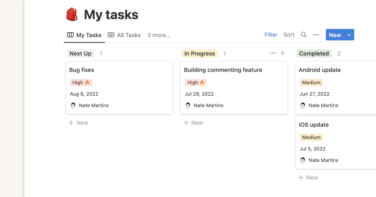 ToDoリストのサムネイル