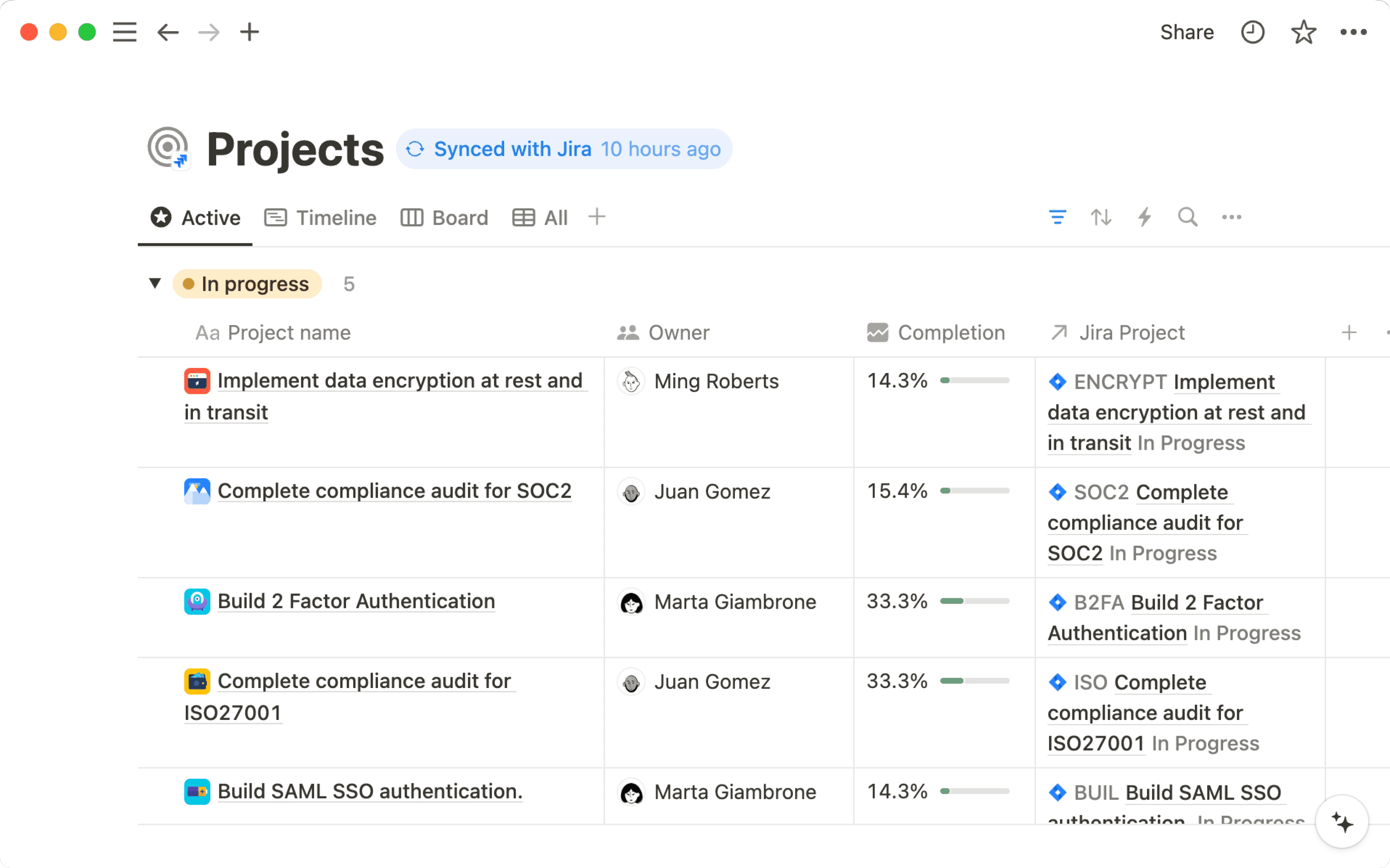Jira Sync Hero Screenshot