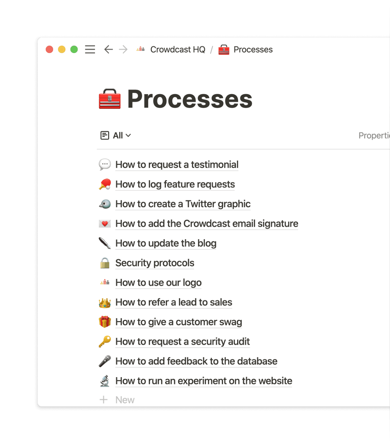 Crowdcast 과정 갤러리