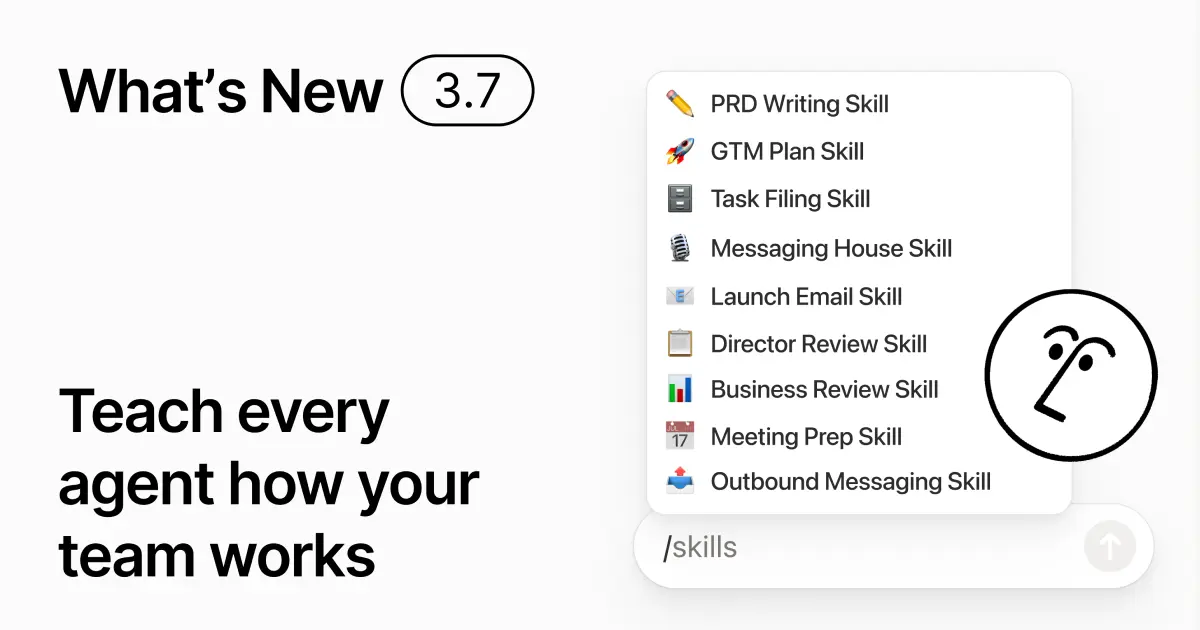 Notion 3.7: Agent skills for your whole team